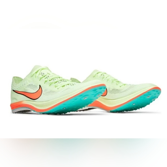 Nike ZoomX Dragonfly Barely Volt Hyper Orange Track Field Spike size Men's 13 - Picture 2 of 10